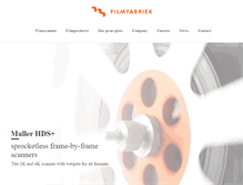 Tablet Screenshot of filmfabriek.nl